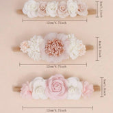 Floral Decor Light Shade Baby Headband